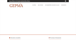Desktop Screenshot of gepma.org